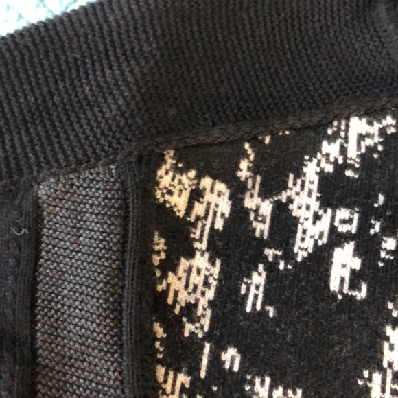 Patterned Crop Sweater - Picture 3 of 7